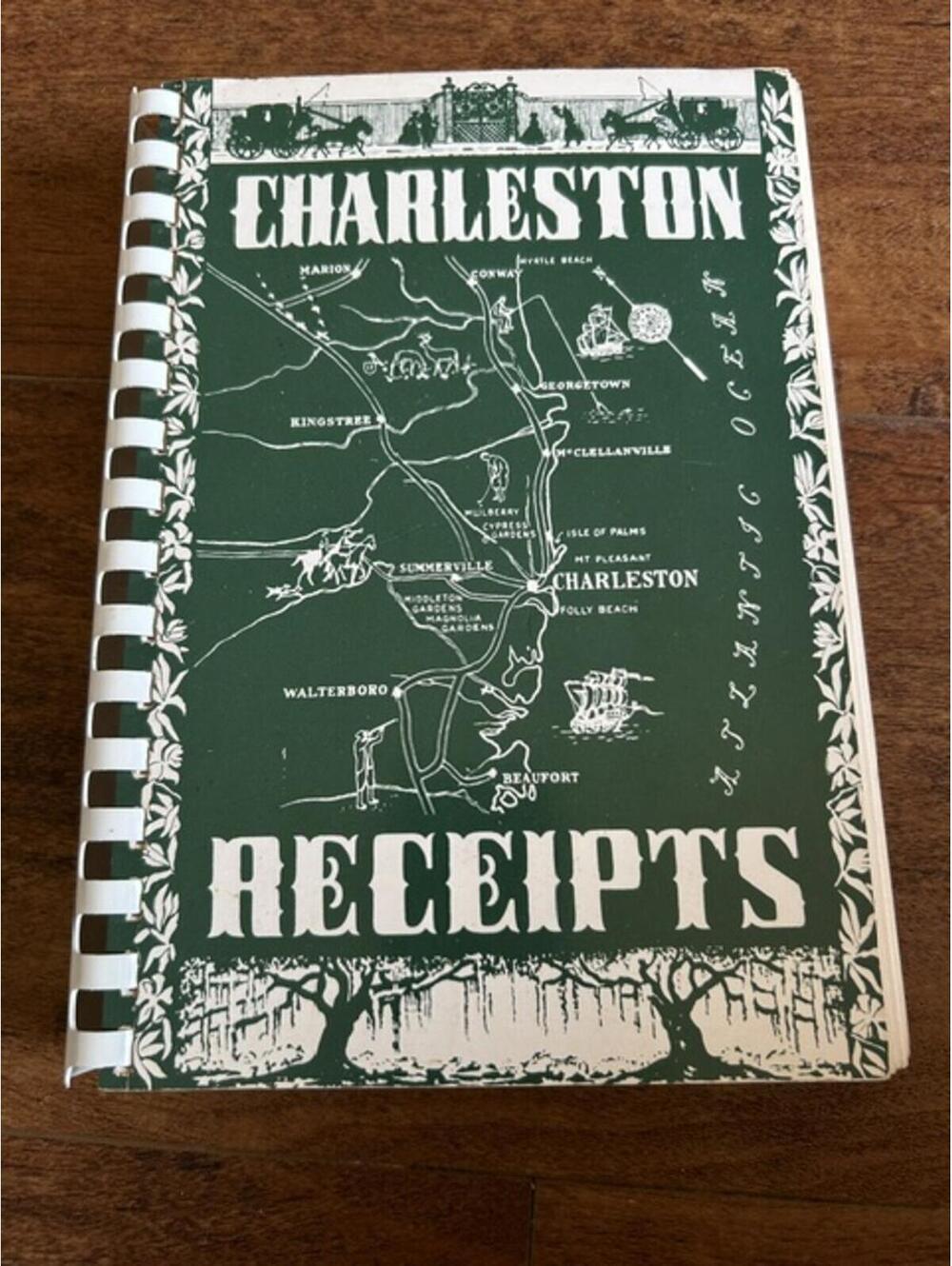 Charleston Receipts Cookbook Spiral Bound